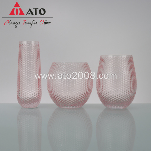 2023 Kitchen Elegant Color Glassware Wine Glass Cup